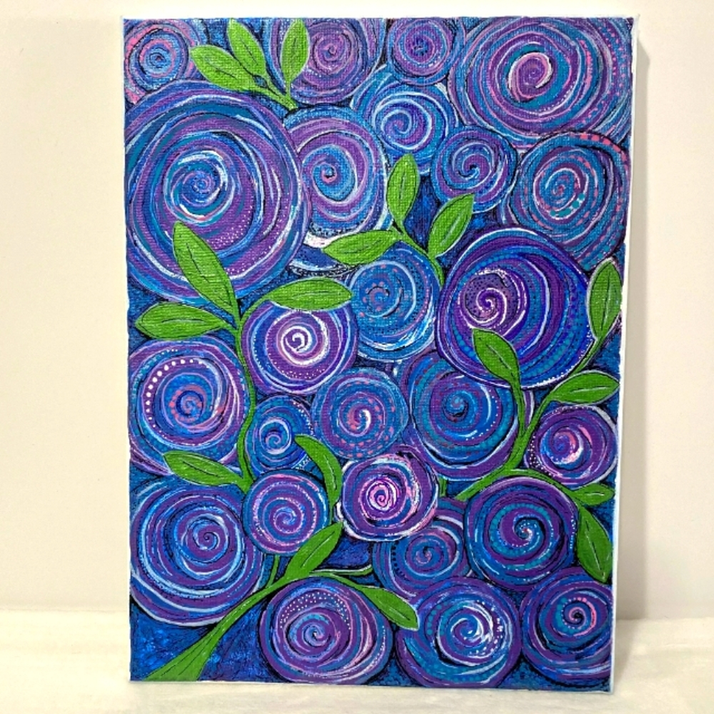 🍃 Floral Abstract Painting